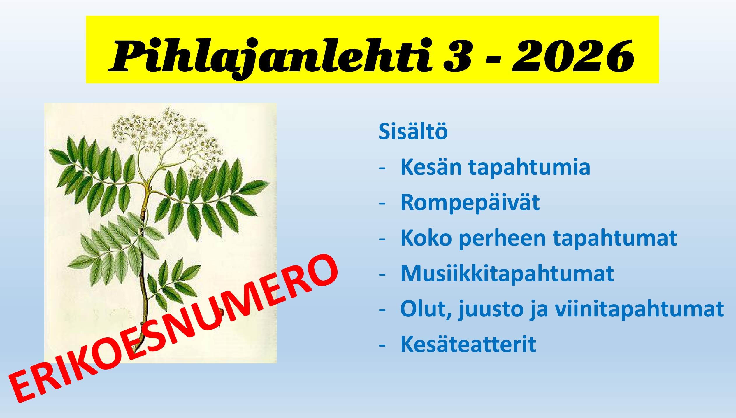 Pihlajanlehti 3 – 2026